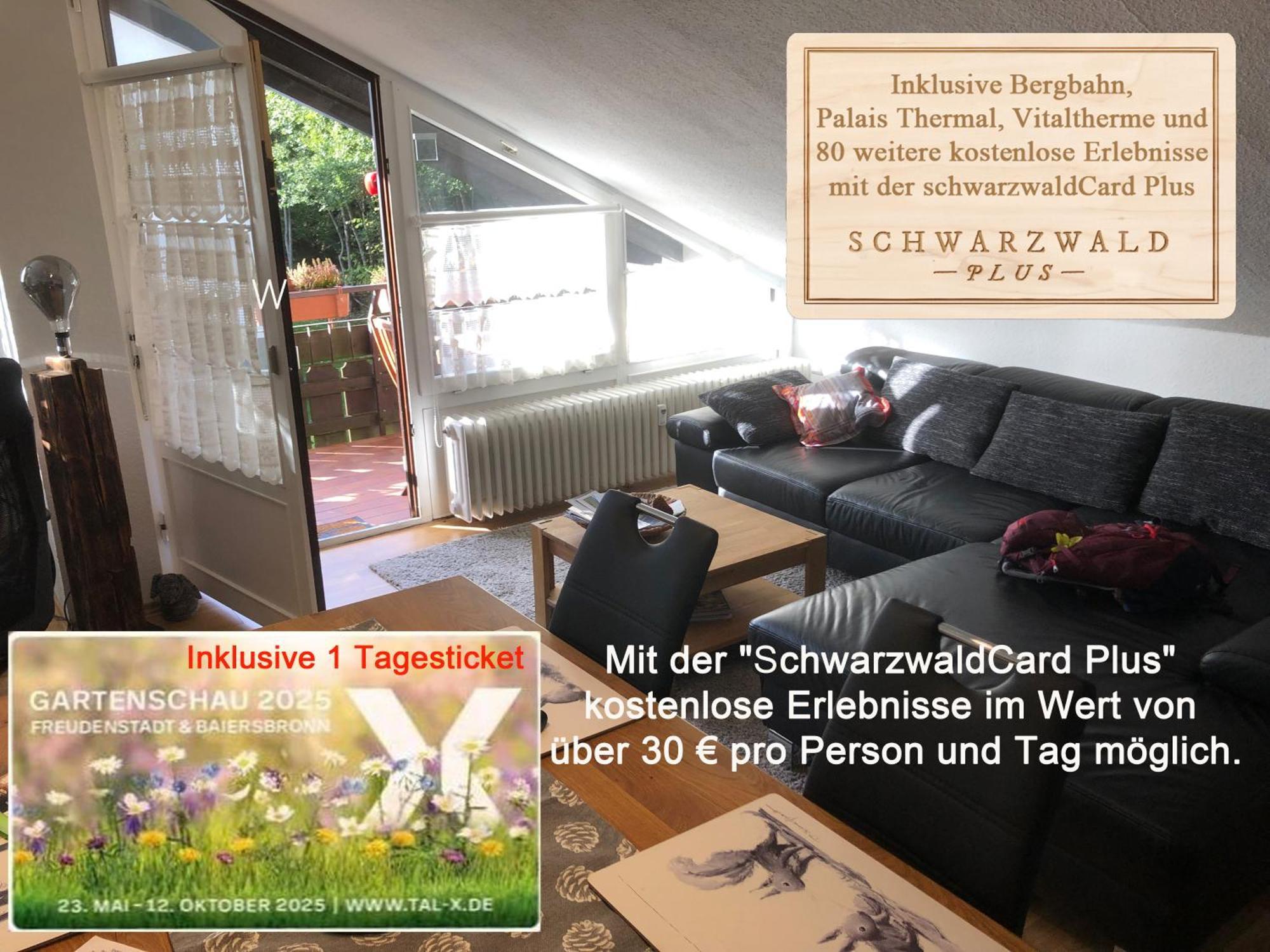 Ferienwohnung Kuckuck Auf Dem Sommerberg Incl Schwarzwaldcard Plus - 2 Zimmer 50Qm Bad Wildbad Zewnętrze zdjęcie